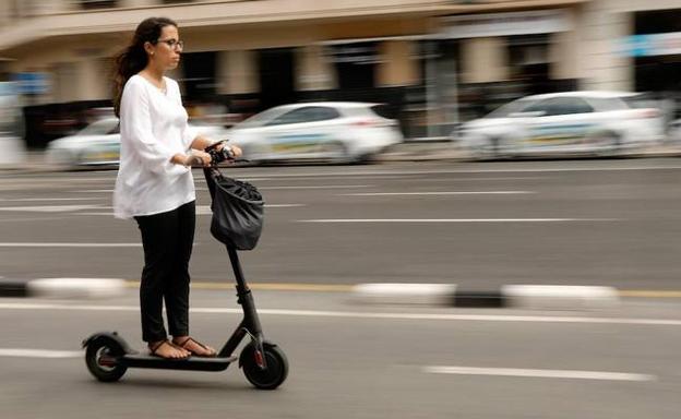 Patinetes electricos en las ciudades