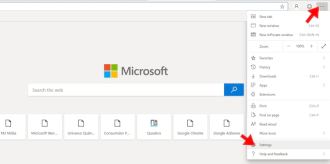 Configuración de Edge Chromium Configuración de Edge Chromium