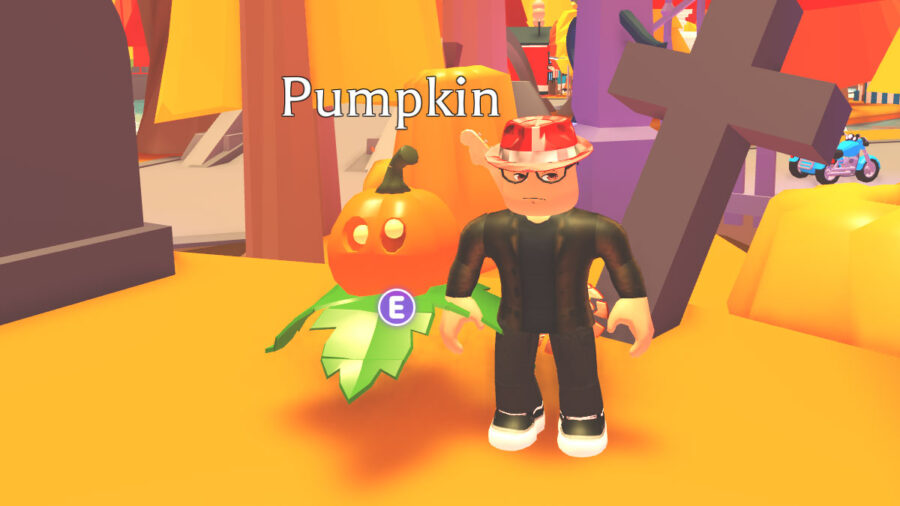Adopt Me pumpkin pet en el juego