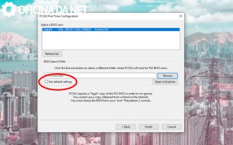 Anule la selección de la opción y seleccione la carpeta bios en la ubicación de instalación de PCSX2. Anule la selección de la opción y seleccione la carpeta bios en la ubicación de instalación de PCSX2.