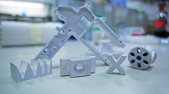 Piezas de aluminio fabricadas por la impresora 3D Xerox ElemX. Fuente: Xerox Piezas de aluminio fabricadas por la impresora 3D Xerox ElemX. Fuente: Xerox