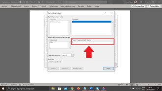 Paso 6 sobre la personalización de un atajo para cambiar la posición de una tecla en Word. Paso 6 sobre la personalización de un atajo para cambiar la posición de una tecla en Word.