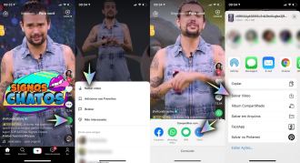 Descarga el video de TikTok en Android. Descarga el video de TikTok en Android.